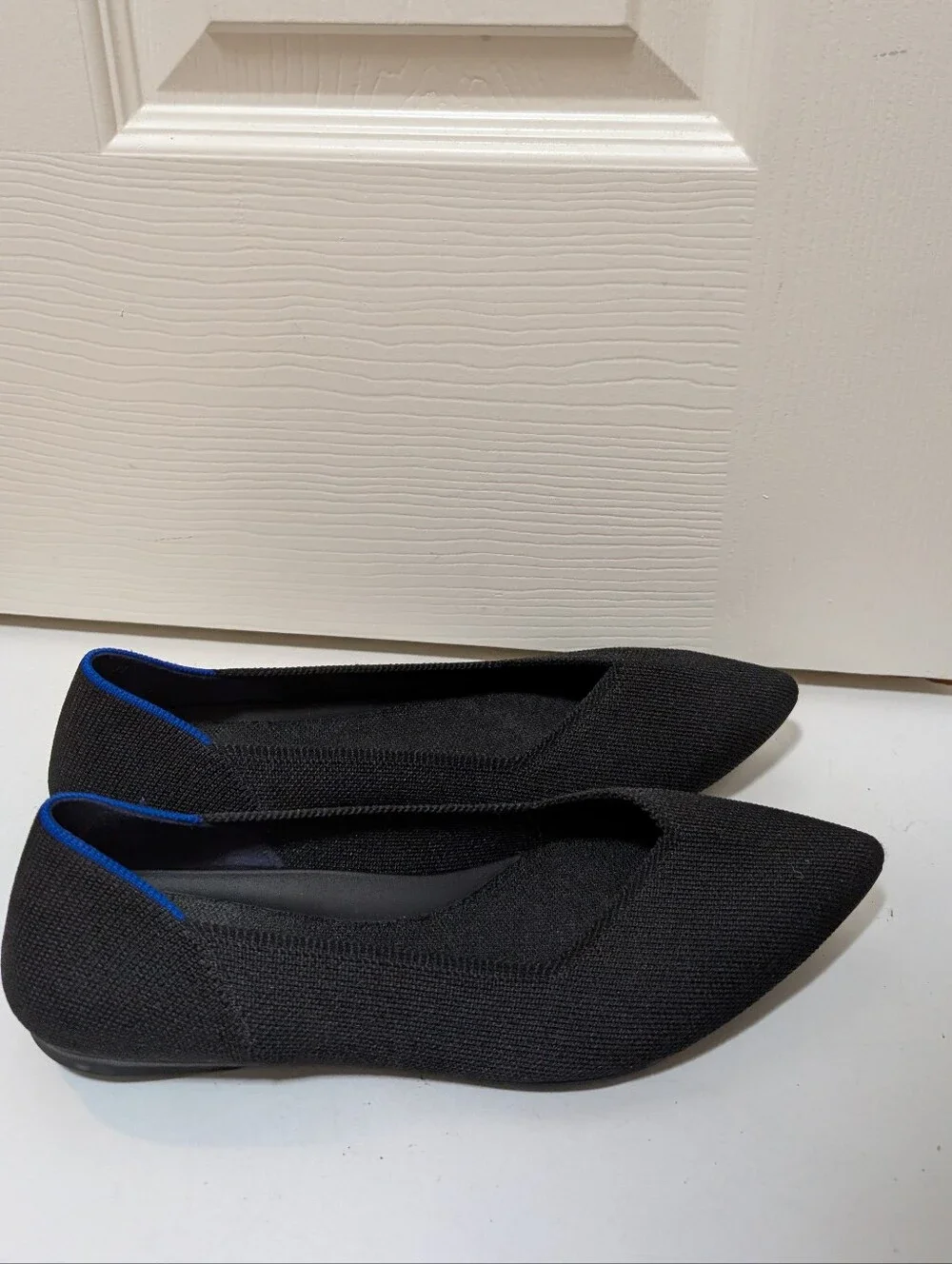 Rothy's Black Pointed Toe Flats